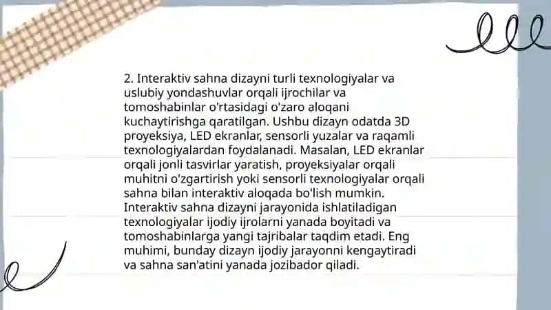 Unreal Engine yordamida interaktiv sahna yaratish 4