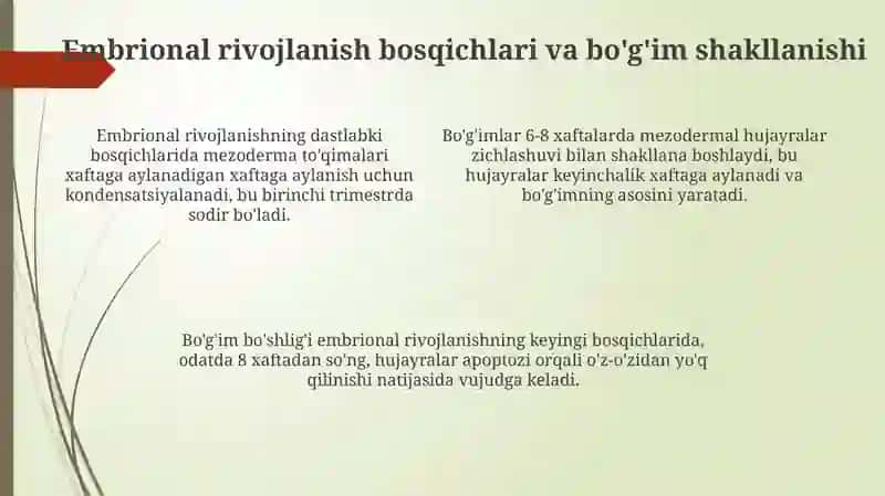 Boʻgʻimlarni rivojlanishiga tashqi va ichki omillar tasiri 4