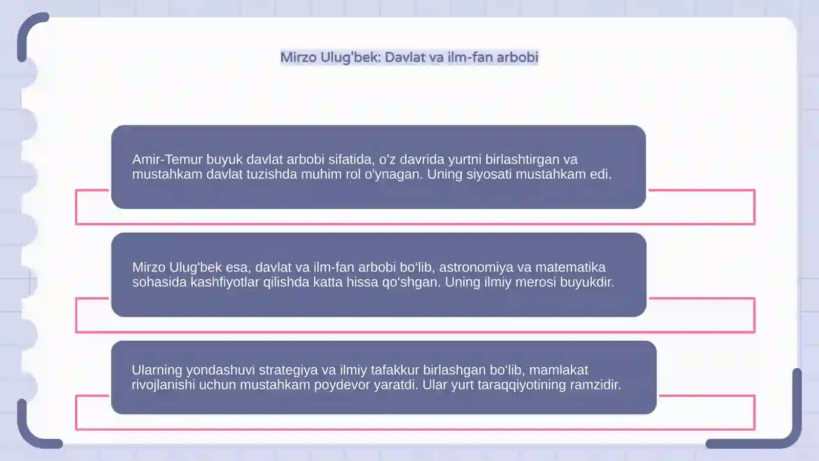 Amir-Temur va Mirzo Ulug'bek 4