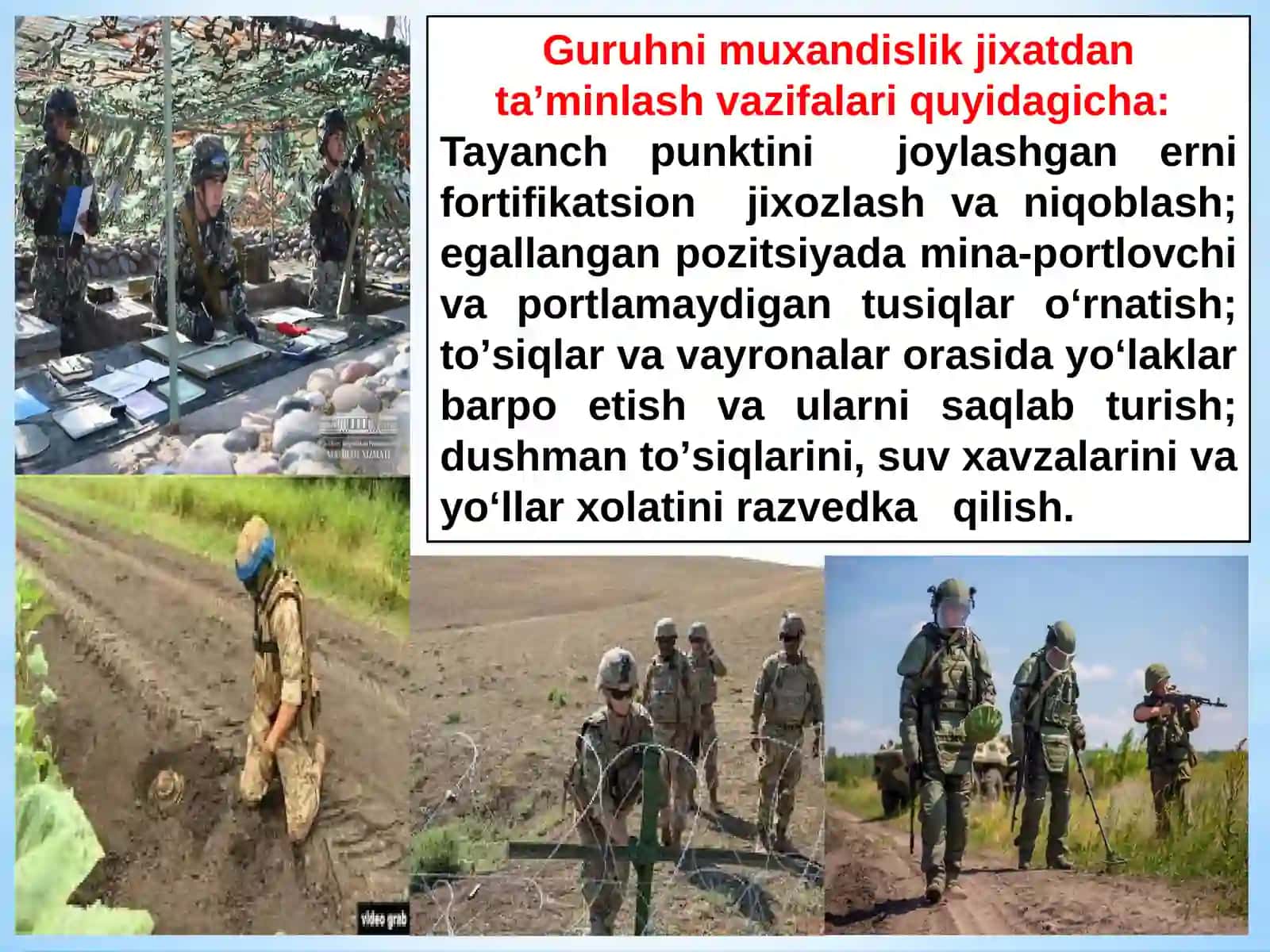Muhandislik jihozlanish va pozitsiyalarni niqoblash 4