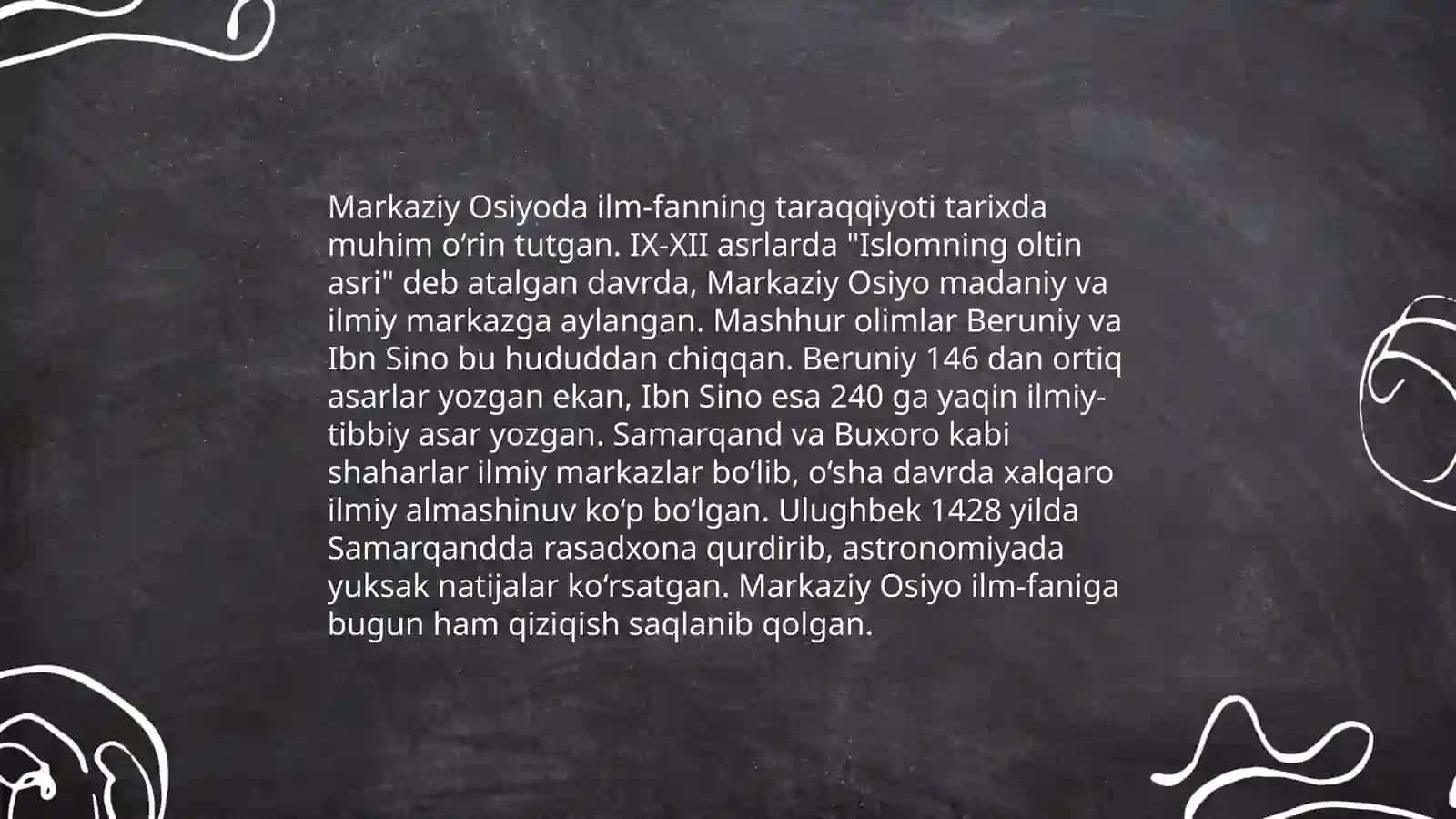 Buyuk Ipak yo'li davridagi madaniy uyg'onish 4