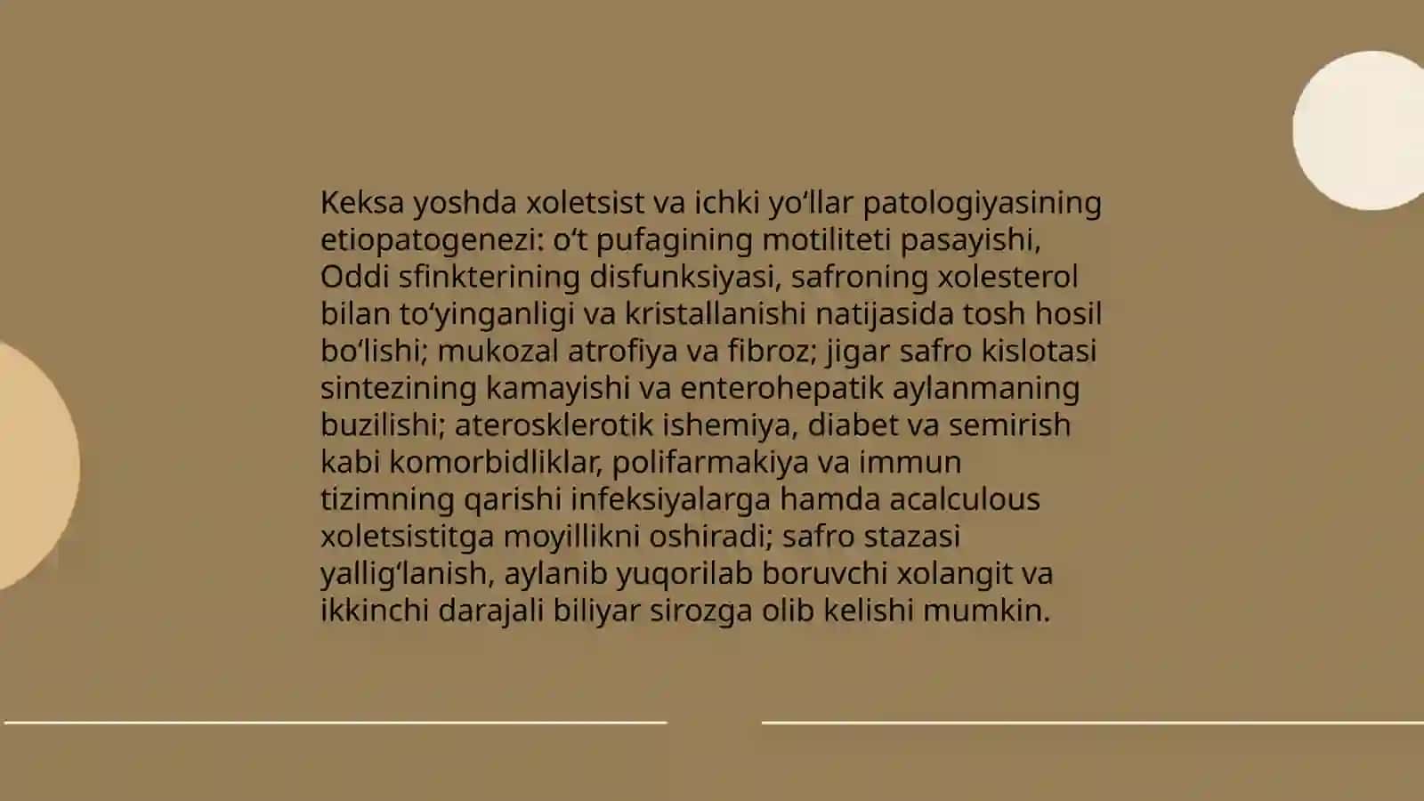 Keksa yoshdagi bemorlarda surunkali xoletsistik simptomatologiyasi 4