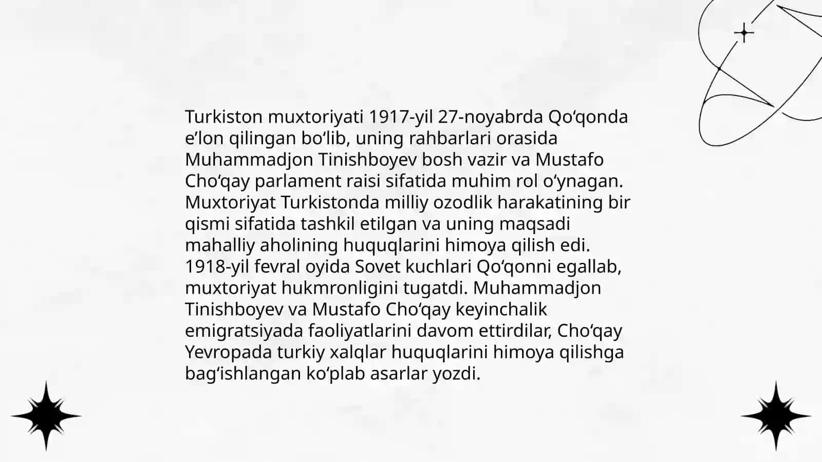 Turkiston muxtoriyati va uning tugatilishi 4
