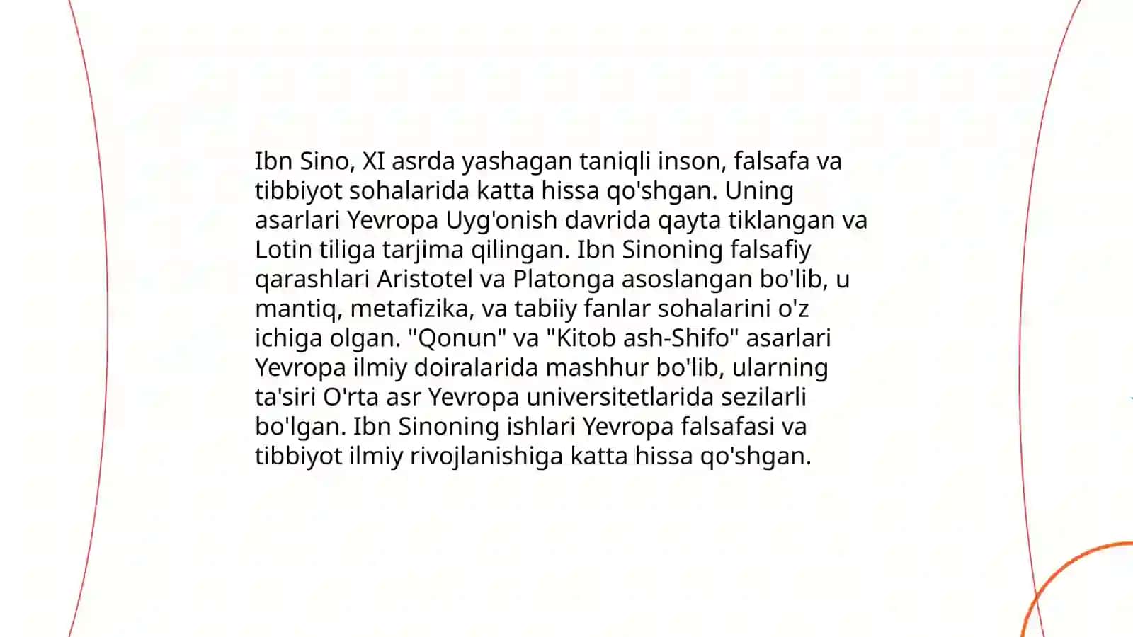 Ibn Sino yevropa olimlari talqinida 4