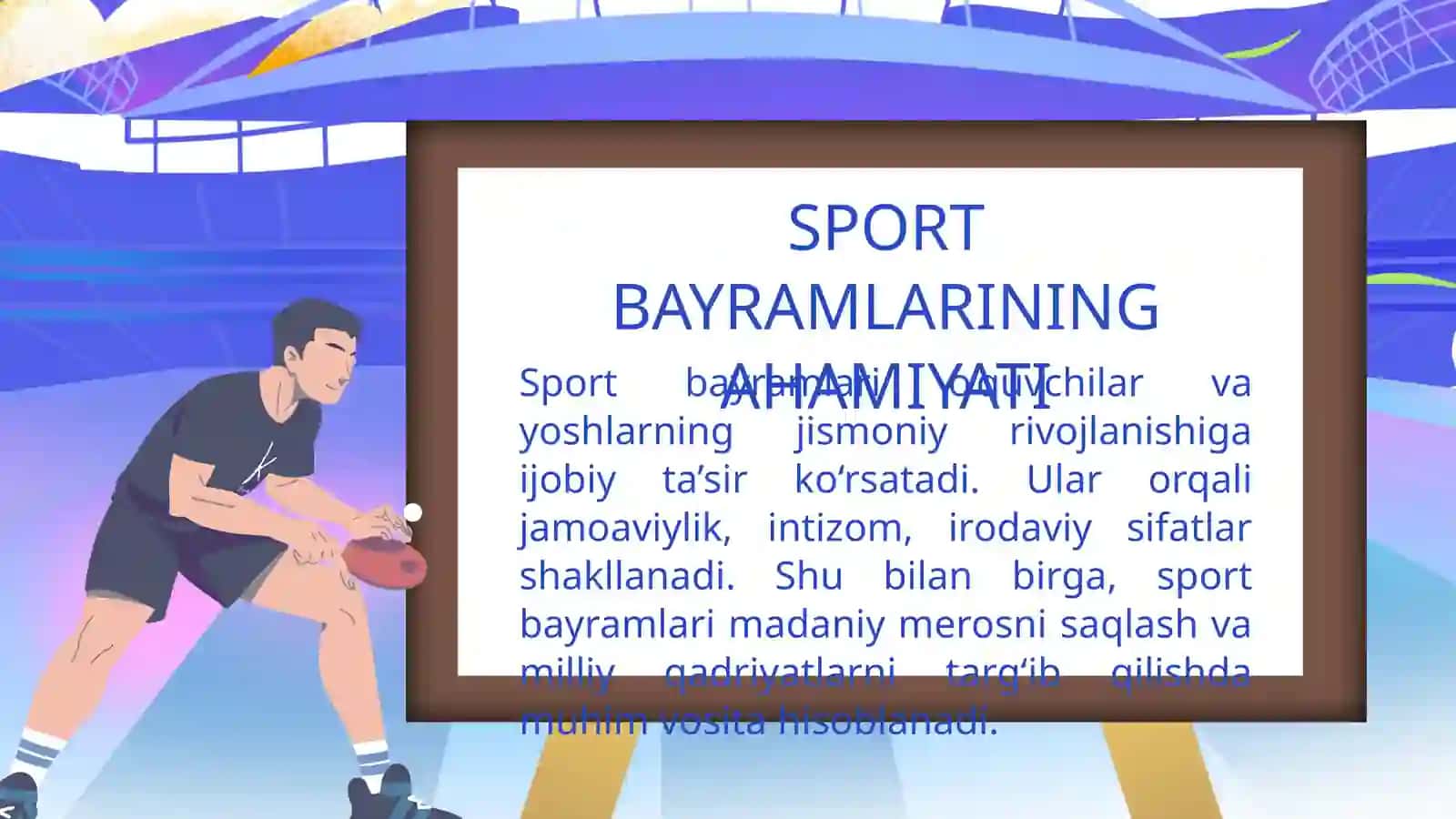 Sport bayramlarini o‘tkazishda milliy va harakatli o‘yinlardan foydalanish 4