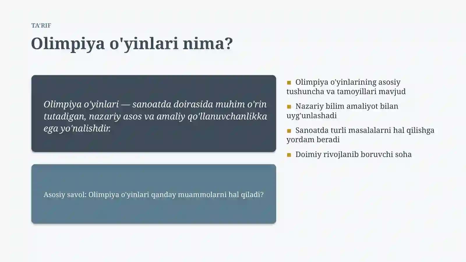 Olimpiya o'yinlari 4