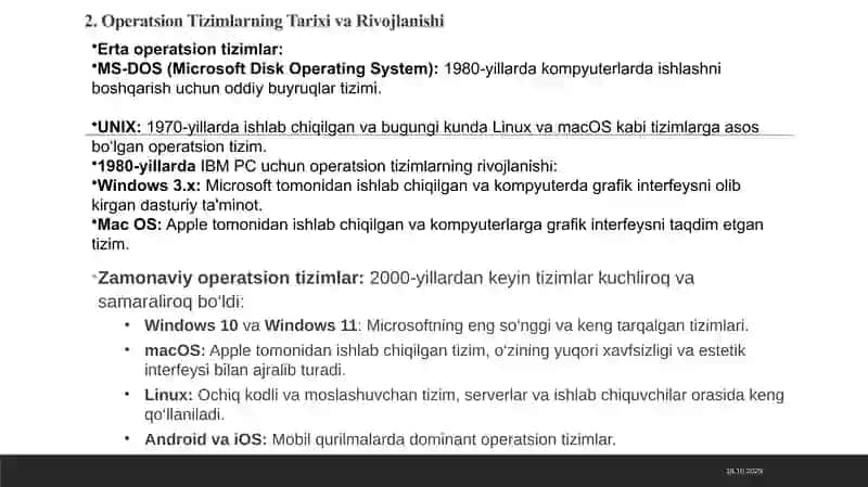 Zamonaviy Operatsion Tizimlar 4