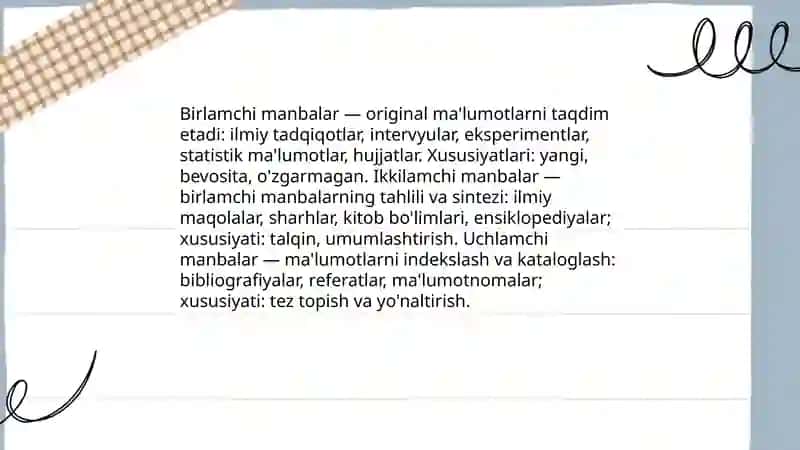 Axborot va uning manbalar 4