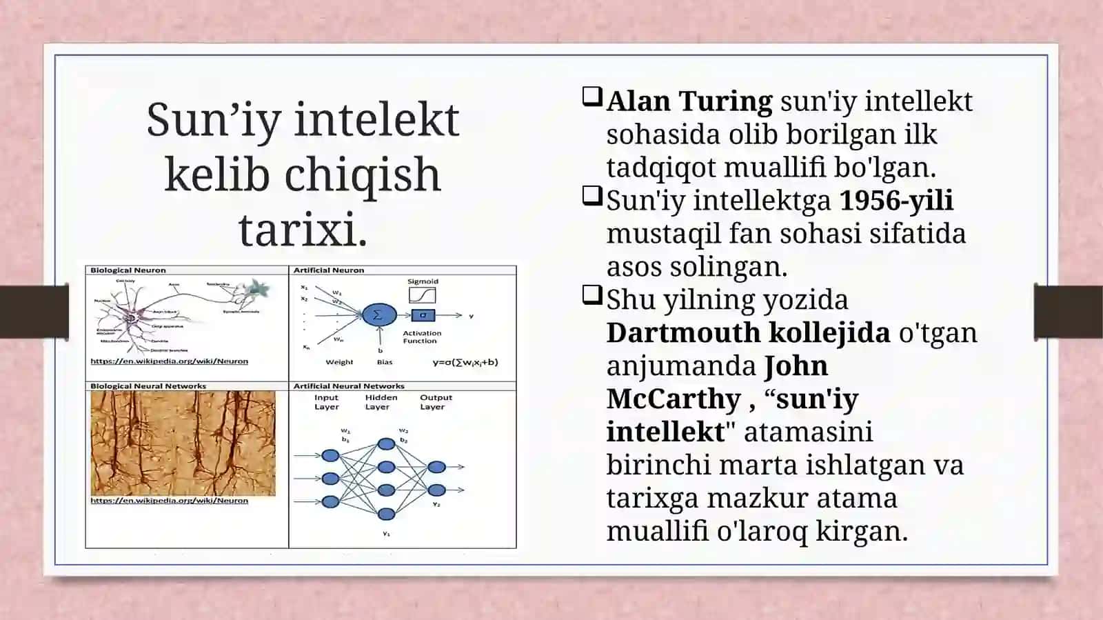 Sun’iy intellekt (Al) nima? 4