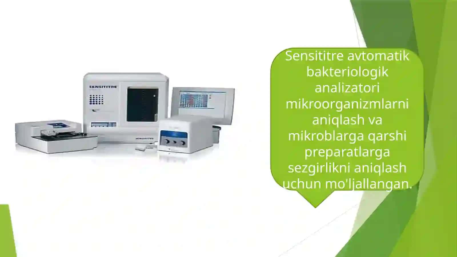Avtomatik bakteriologik analizator Sensititre 4