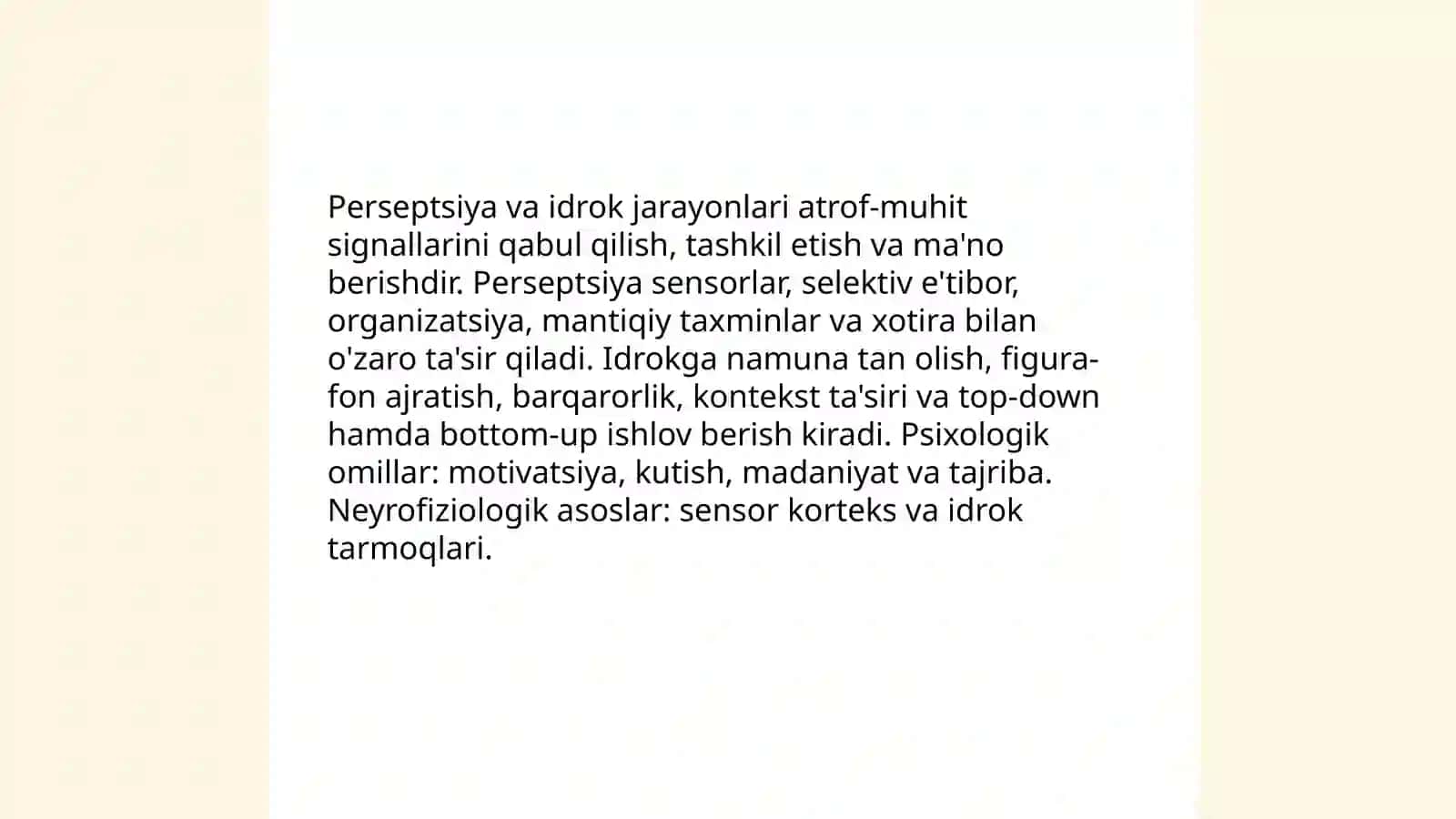 Kognitiv psixologiya 4