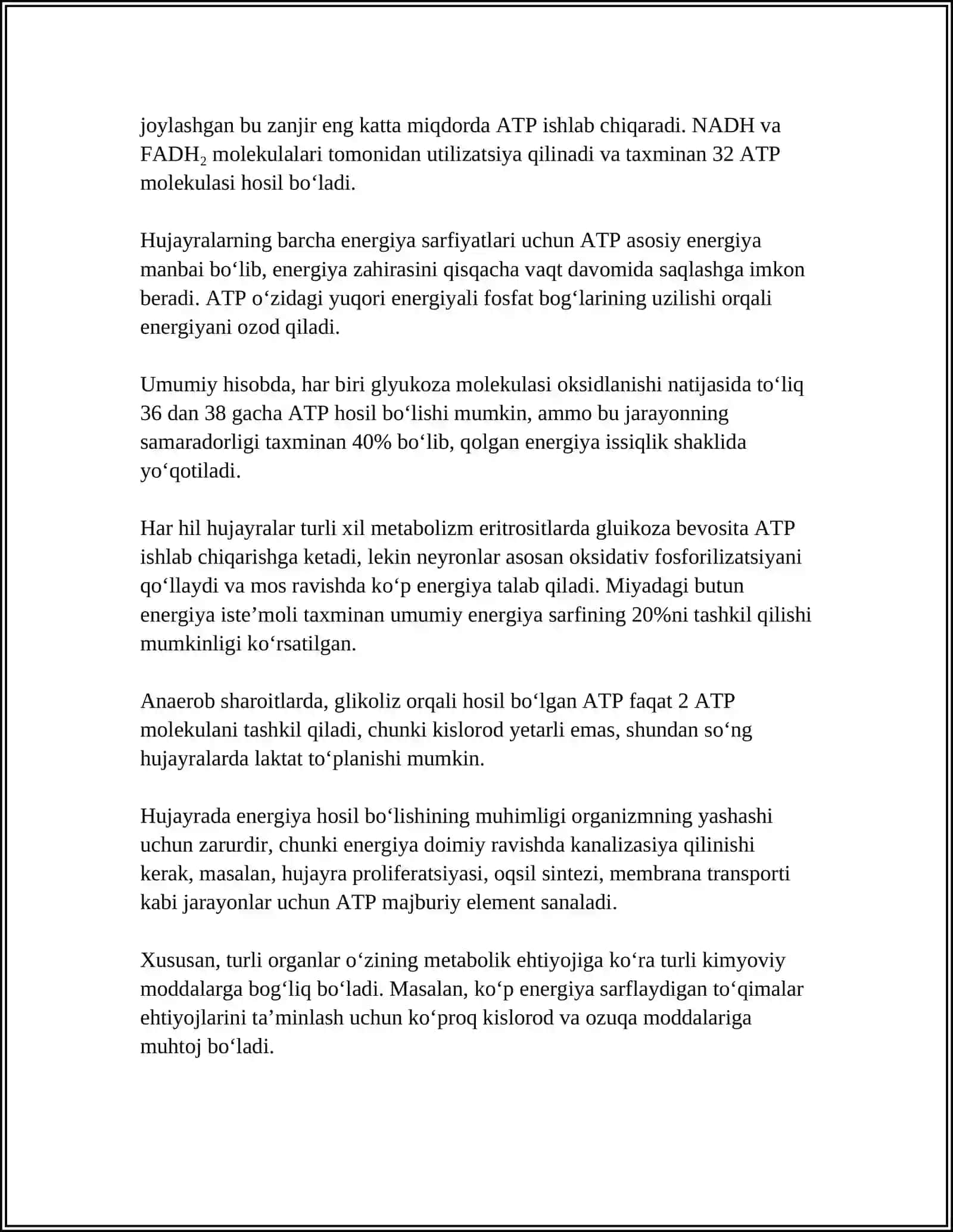 HUJAYRADA MODDALAR ENERGIYA VA MALUMOTLAR OQIMI 4