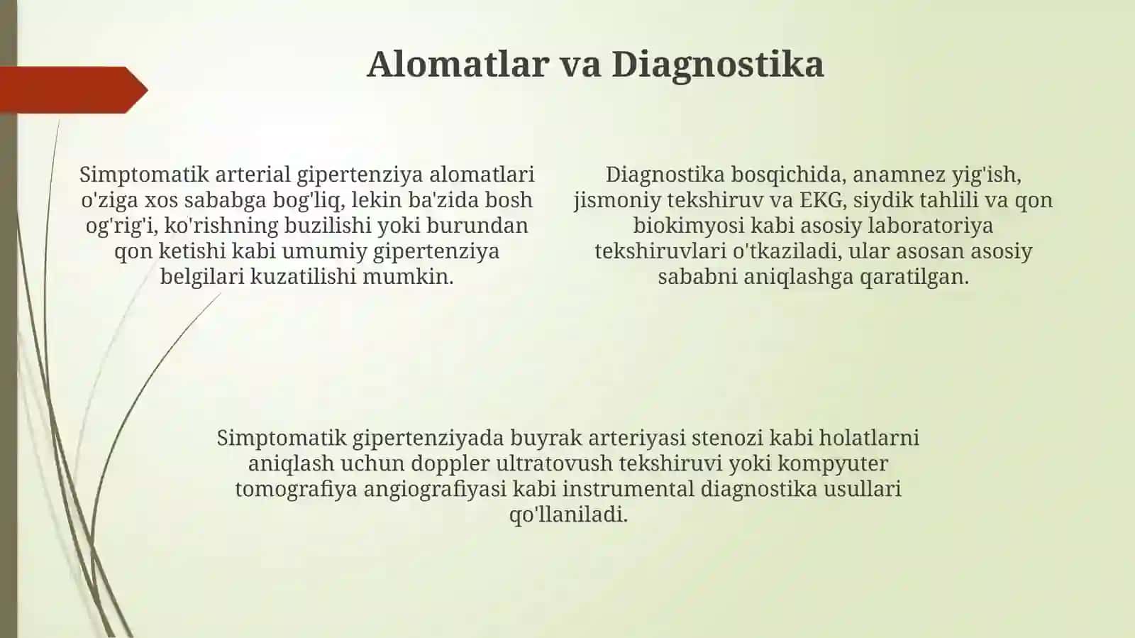 Simptomatik arterial gipertenziyalar 4