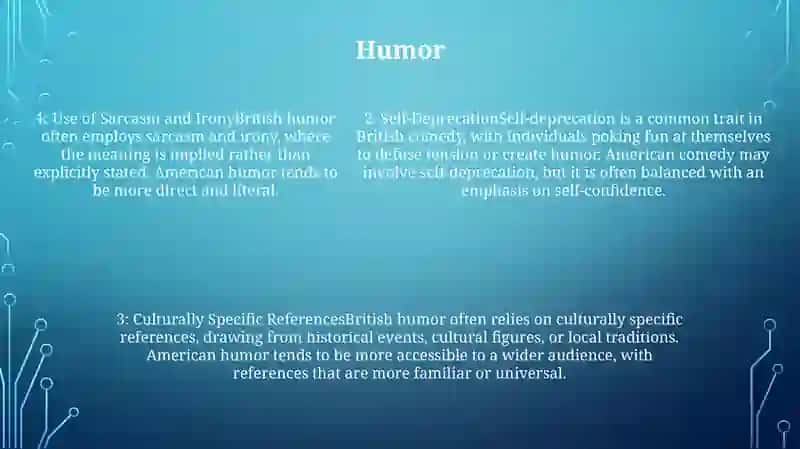 Differences Between British And American Culture 4