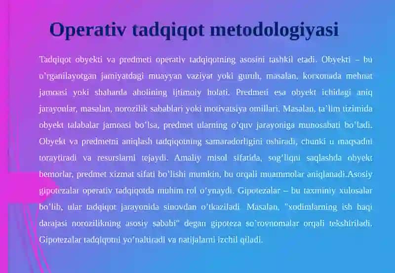 Operativ tadqiqot 4