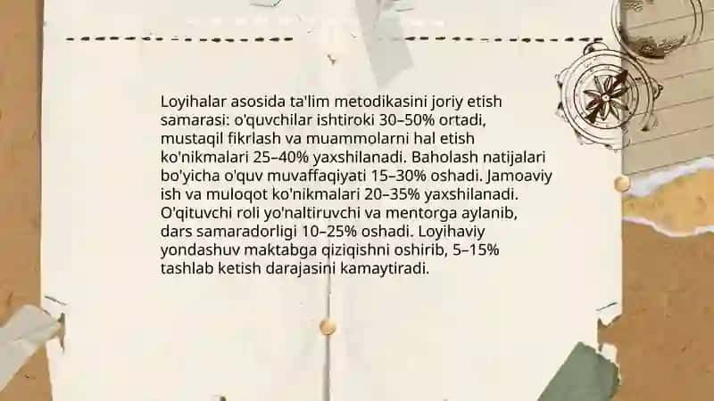 O'quv loyihalarining ta'lim sifatiga ta'siri: nazariy asoslar 4