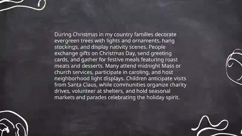 A Tradition or Holiday in My Country 4