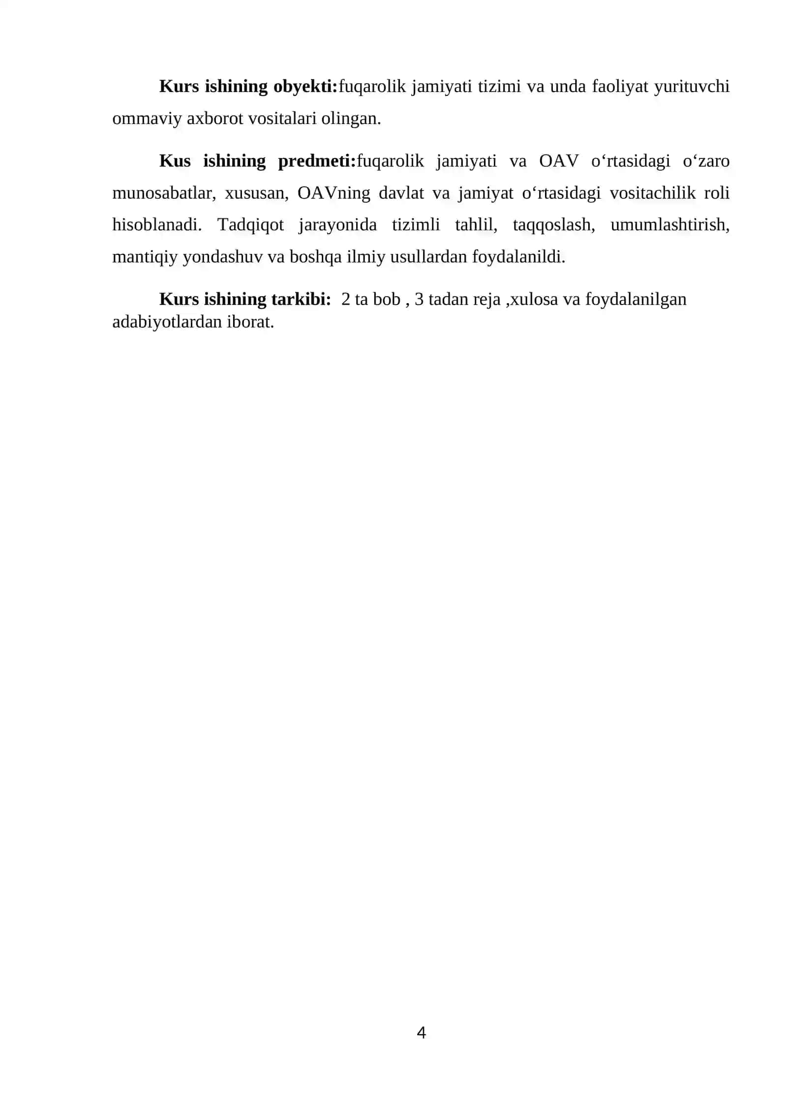 Fuqarolik jamiyatida ommaviy axborot vositalarining ro‘li 4