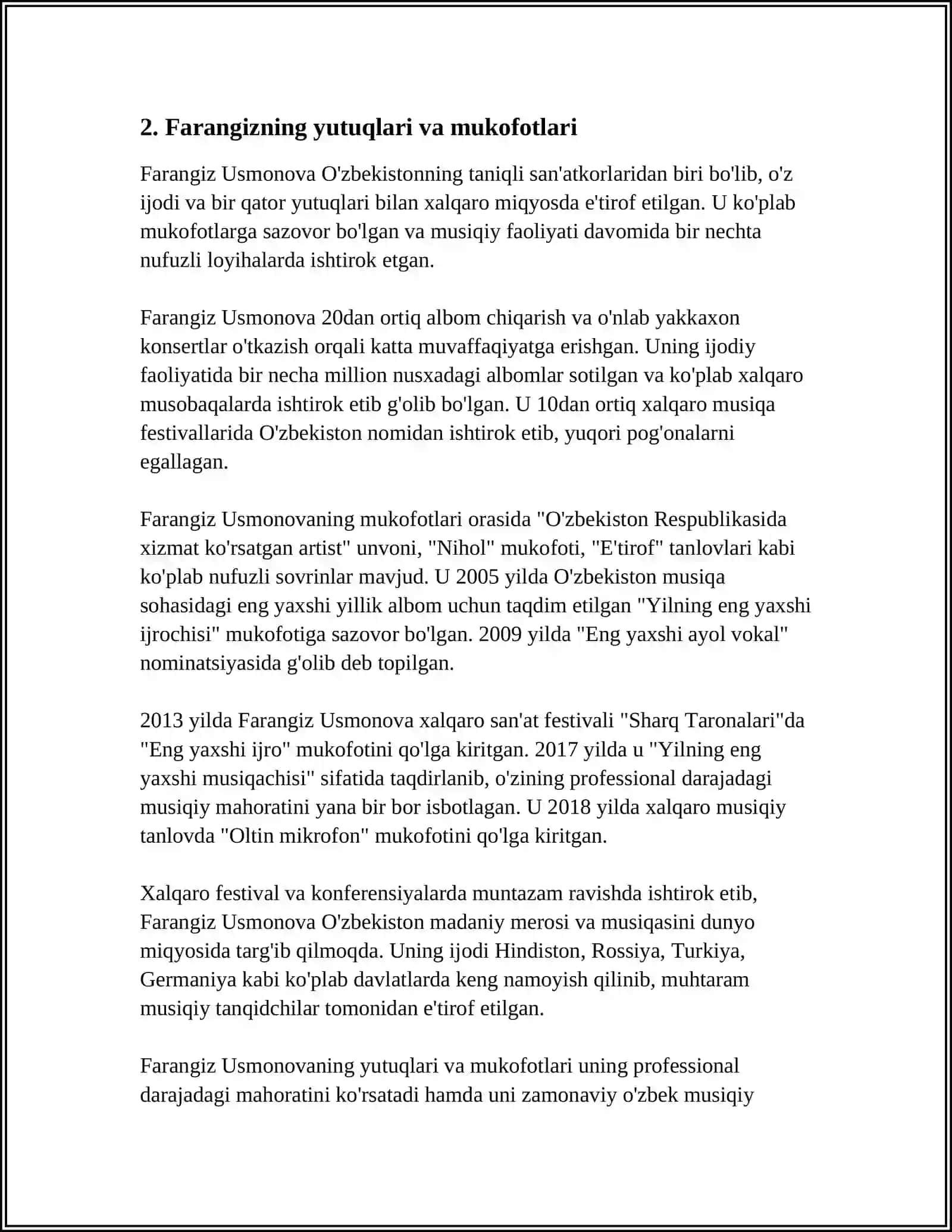SAPAROVA FARANGIZ SHIRINOVA NOZLI SHARIPOVA LAZIZA SAYDAHMATOV DIYOR 4