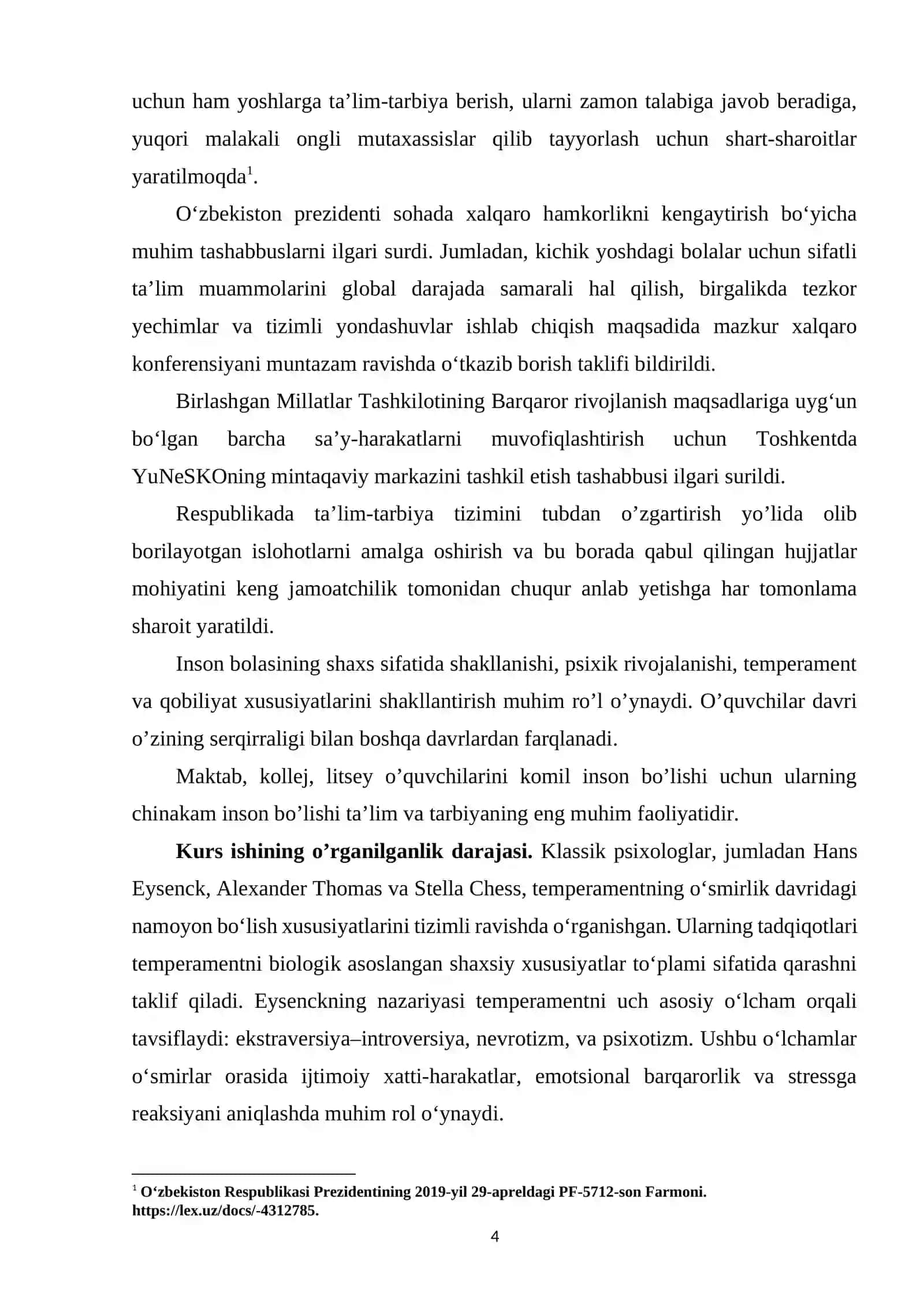 Temperamentning oʻsmirlik davridagi namoyon boʻlish xususiyatlari 4