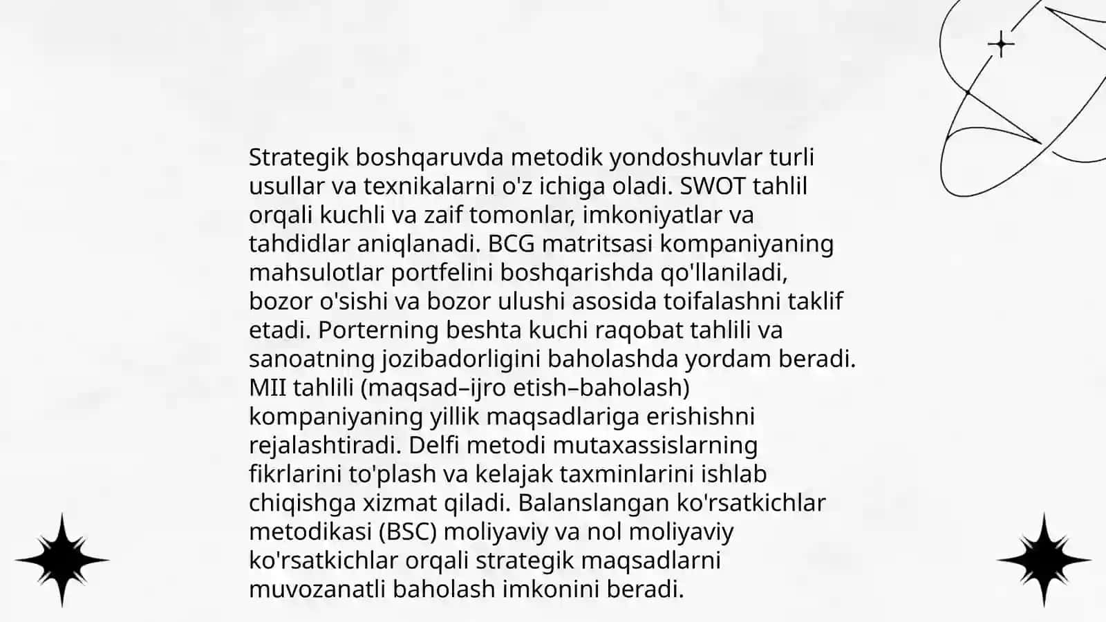 Boshqaruvda metodik fanlarning oʻrni 4