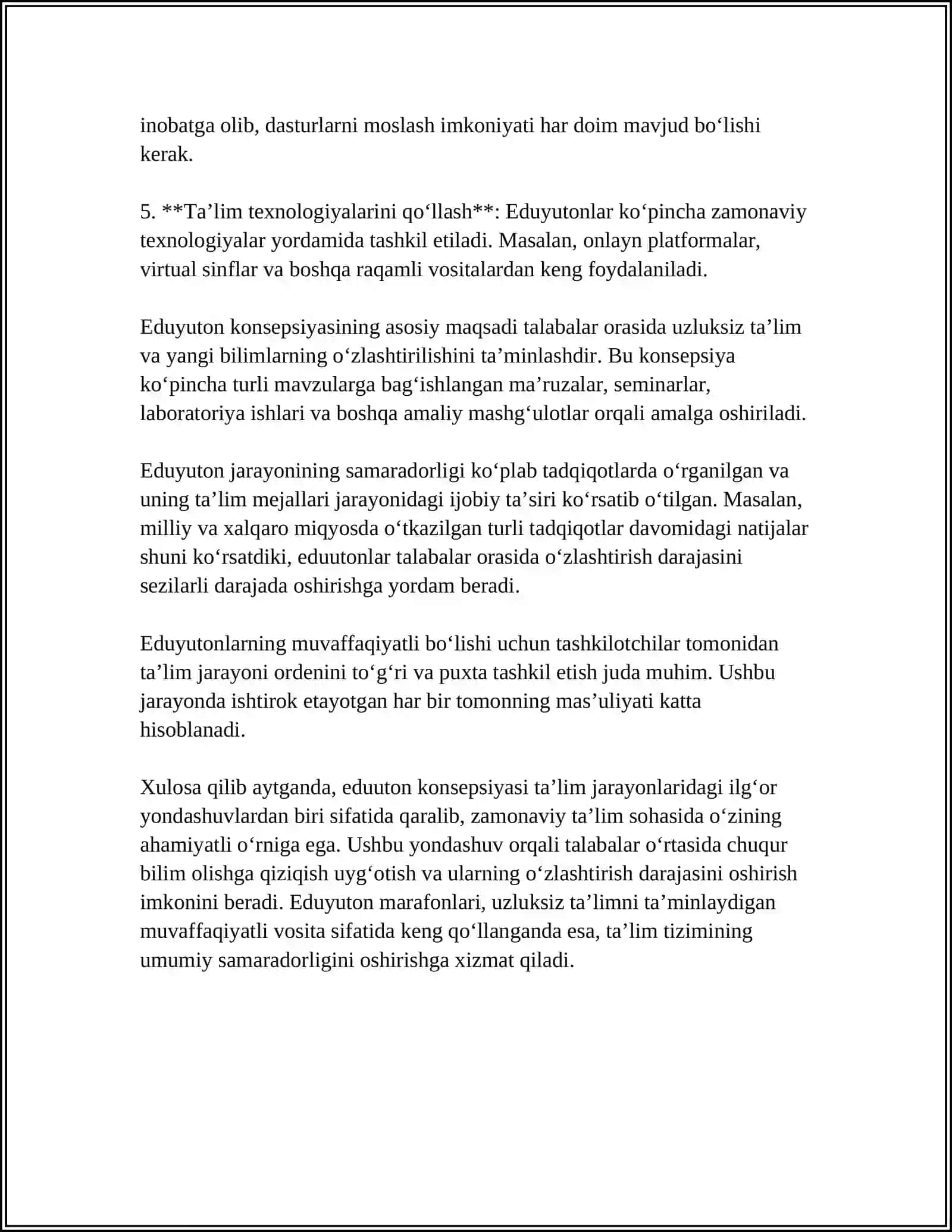 EDYUTON KONSEPSIYASI.POST HAQIQAT NMA? 4