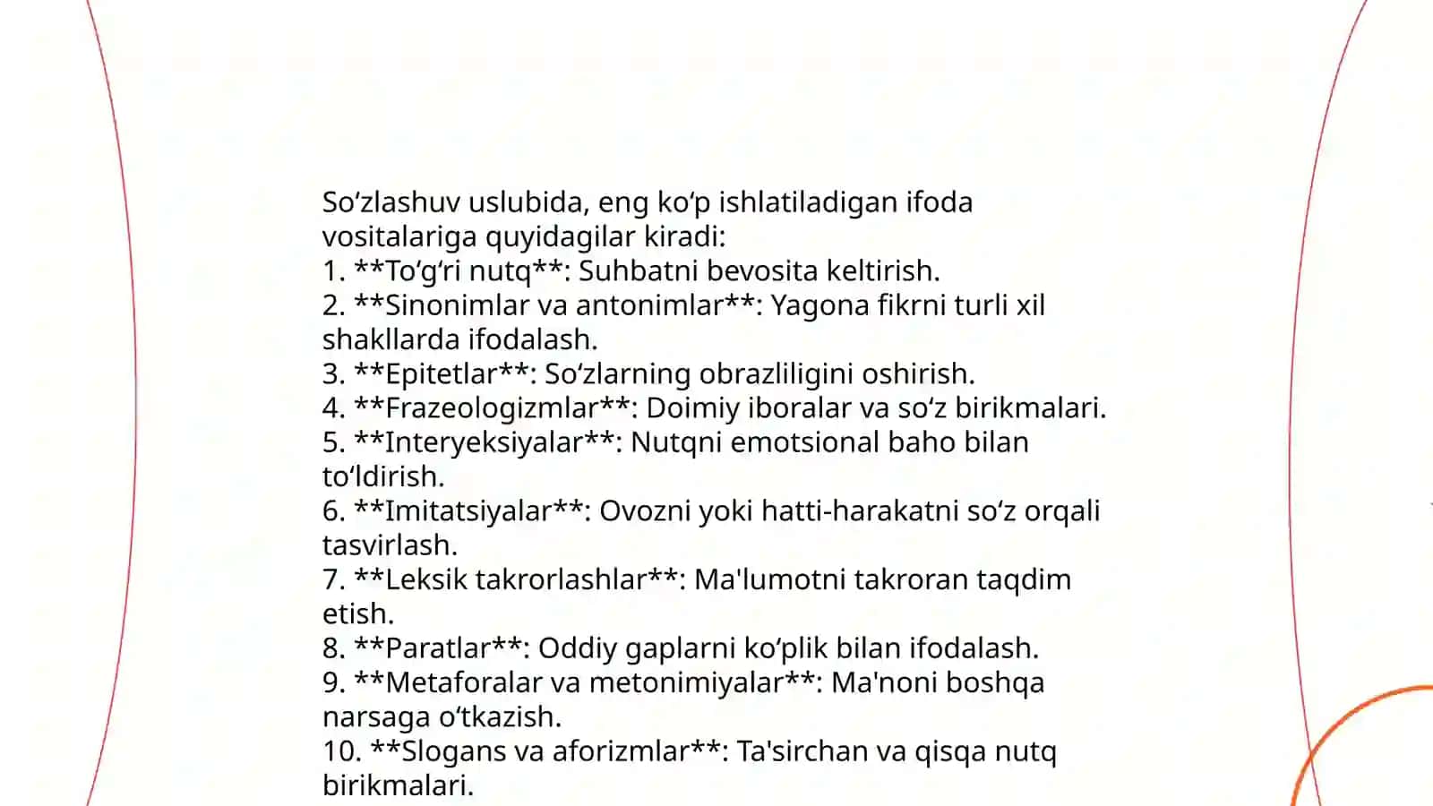 So‘zlashuv uslubi 4