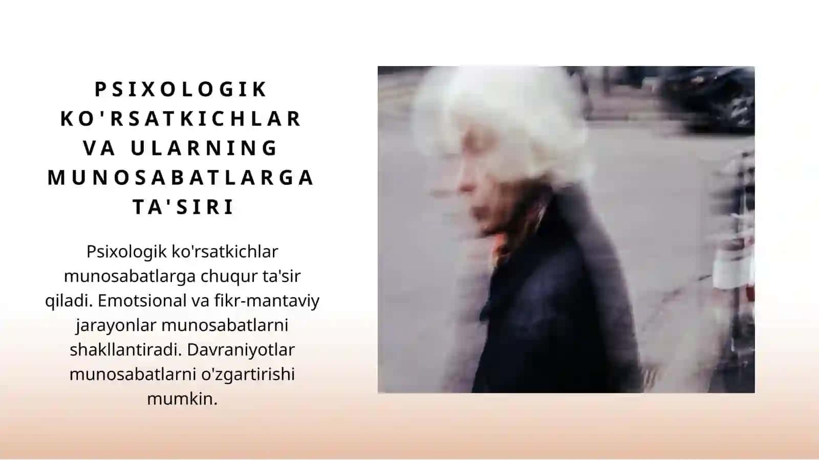 Muloqot jarayonida o'zaro munosabatlarda yuz beradigan psixologik to'siqlar 4