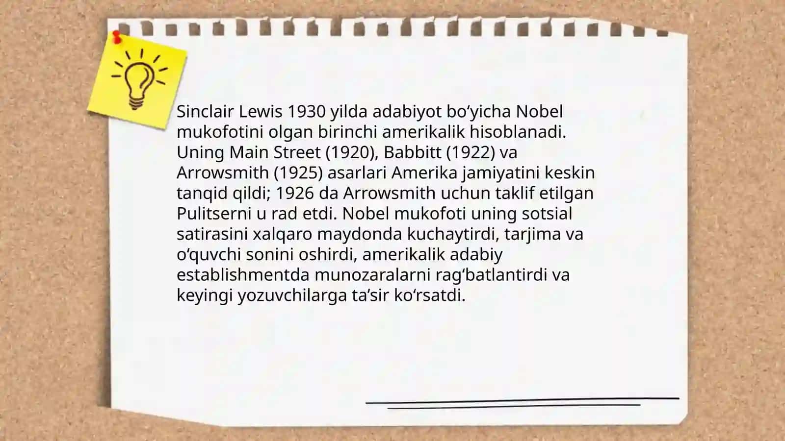 Nobel mukofotini olgan adiblar 4