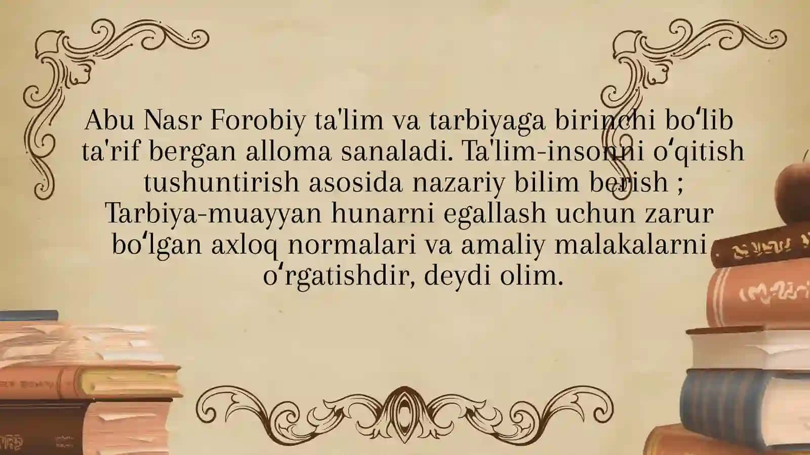 ABU NASR FAROBIYNING PEDAGOGIKG'OYALARI 4