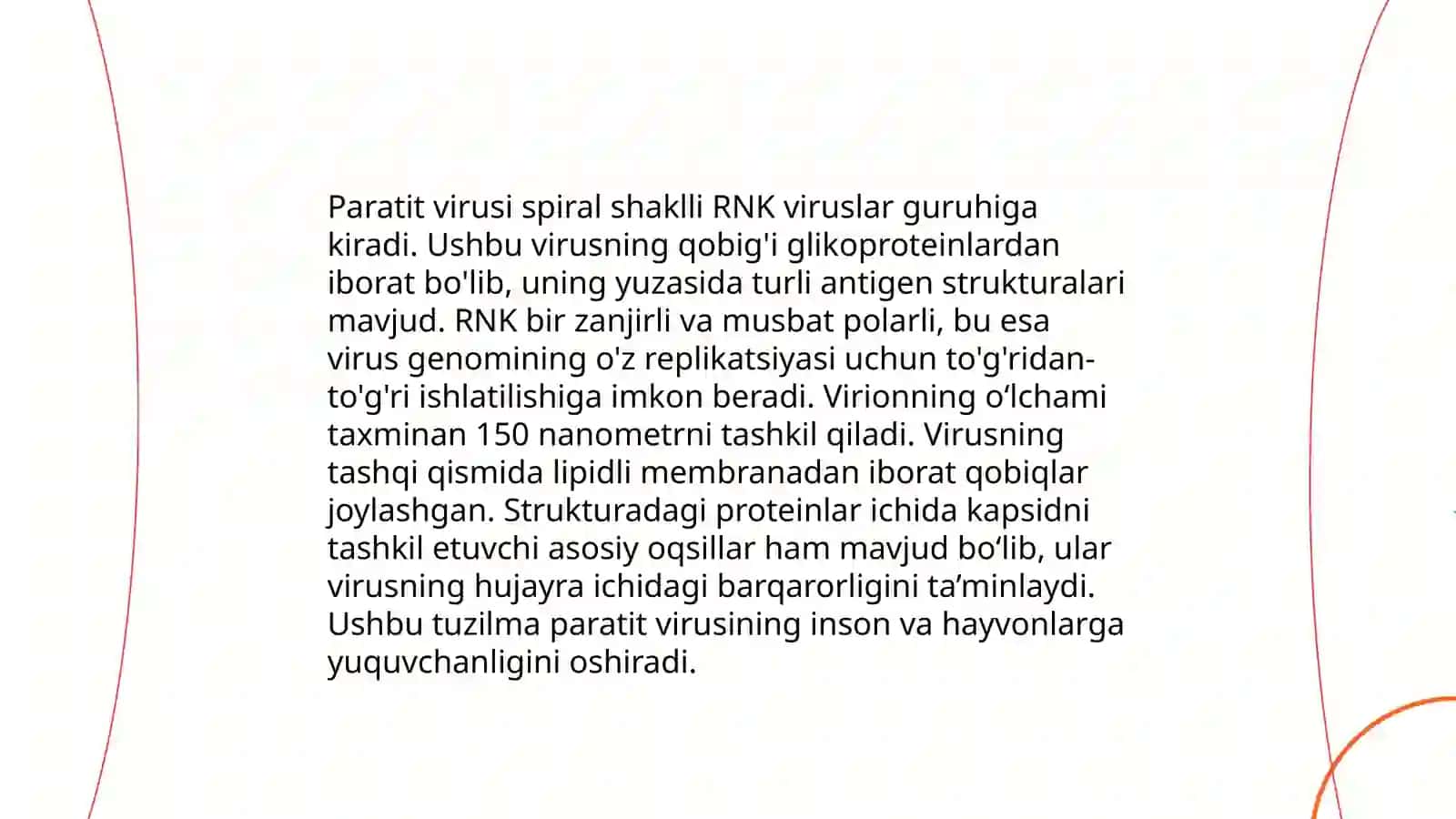 Epidemik paratit haqida tushuncha 4