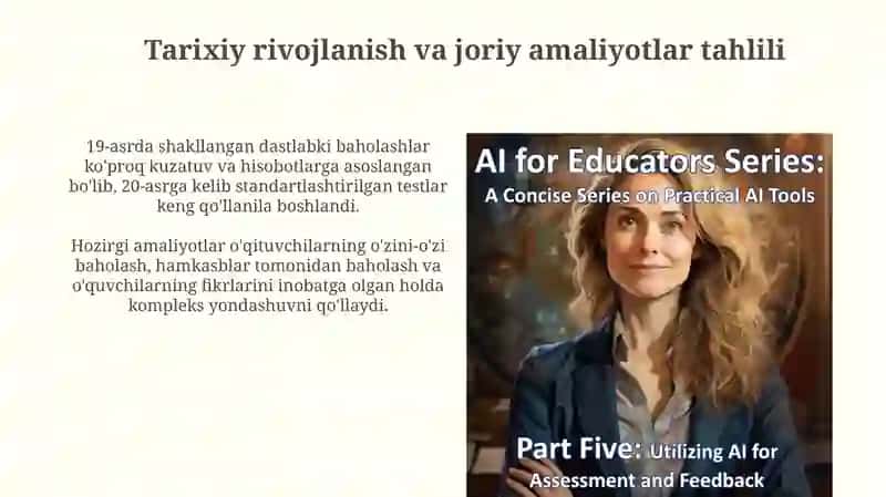 Pedagoklarning kasbiy rivojlanishi baholashga doir yetakchi tendensiyalar 4