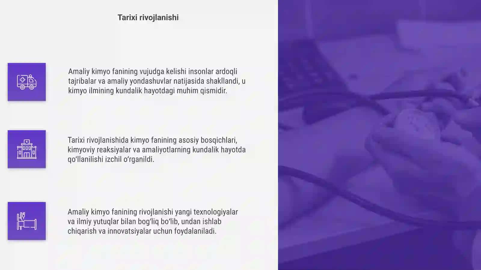 Amaliy kimyo fanining vujudga kelishi 4