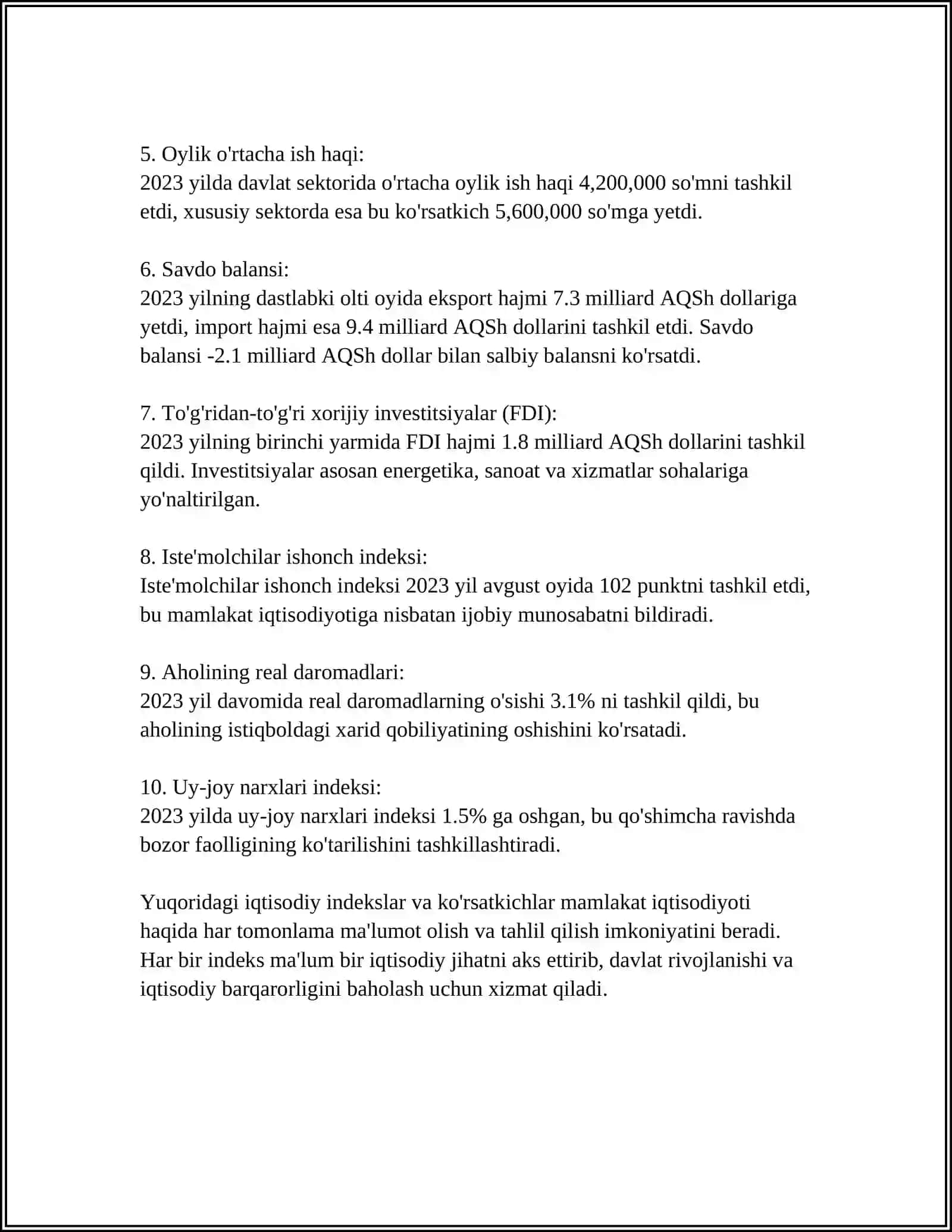 IQTISODIY TAHLILDA INDEKSLAR USULI 4