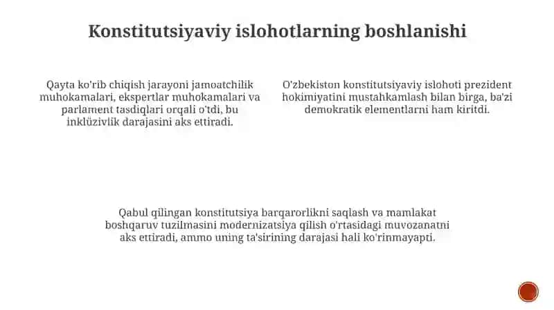 Konstitutsiyaning mazmun mohiyati va qabul qilinish bosqichlari 4
