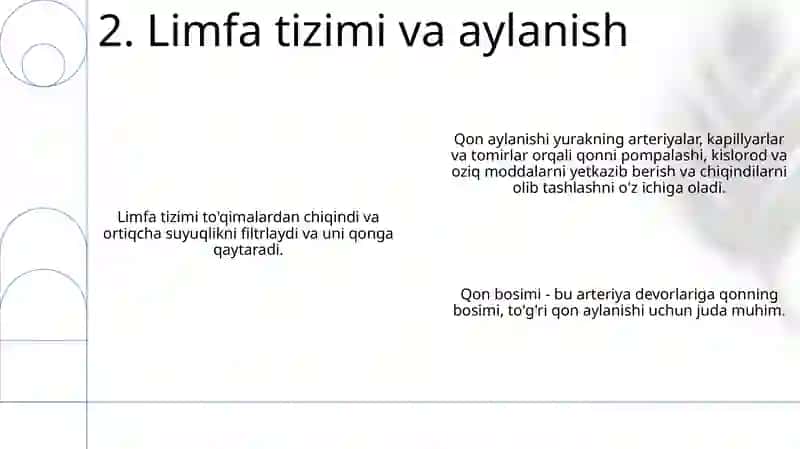 Qon aylanish fiziologiyasi 4