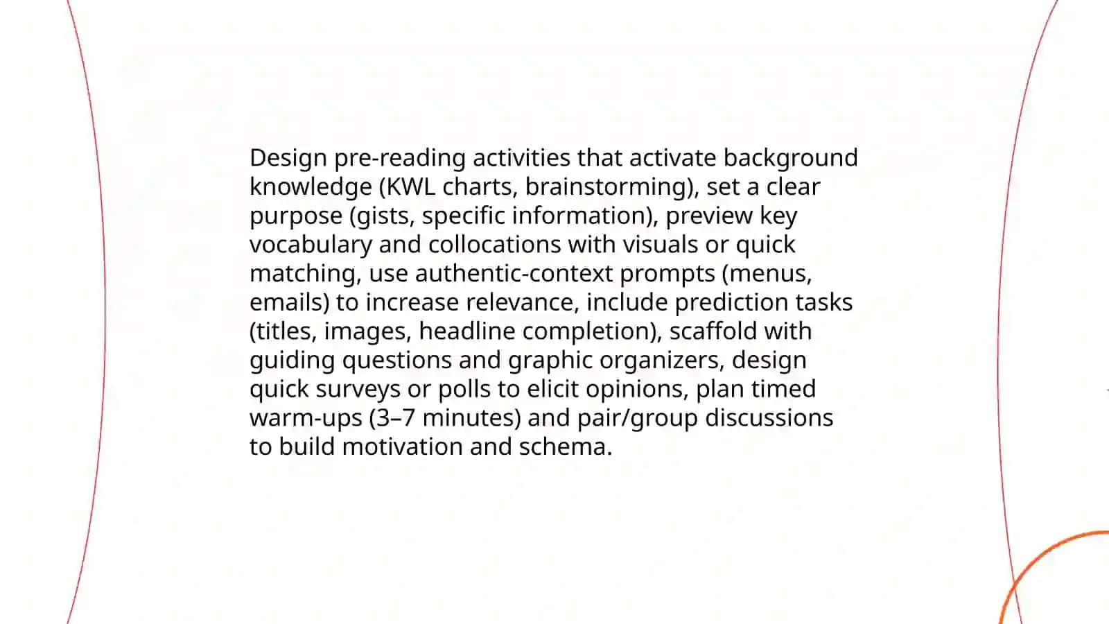 Developing reading tasks Using real life taxt 4