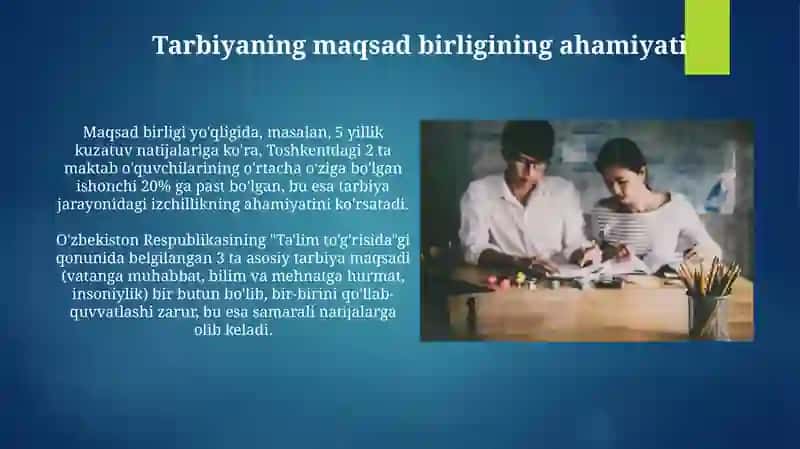 O'z-o'zini tarbiyalash mashqlari 4