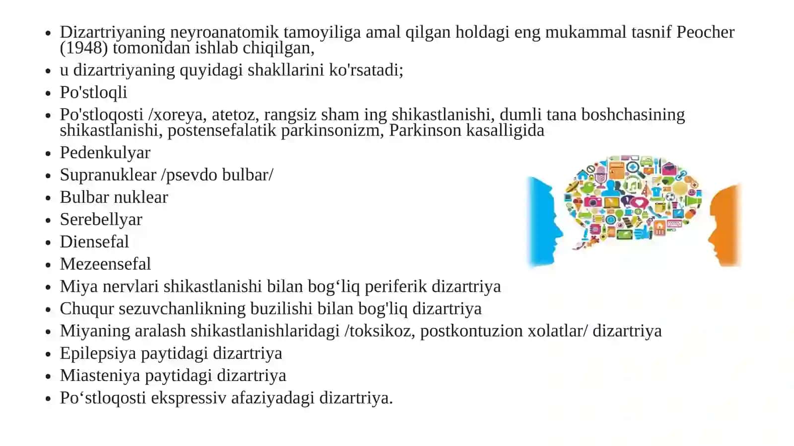 MAHALLIY MIYA JAROHATLANISH JARAYONIDA NUTQNING BUZILISHI. AFAZIYA MUAMMOSI 4