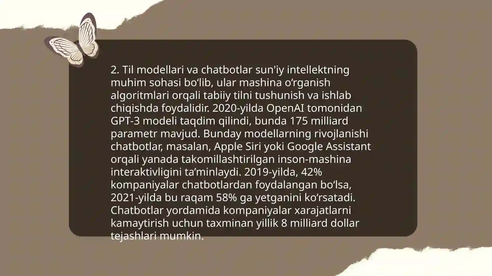 Tabiiy til interfeysi va generatsiyasi 4