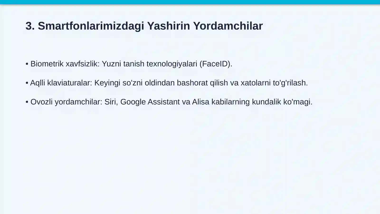 Sun'iy Intellekt va Kundalik Hayotimiz 4