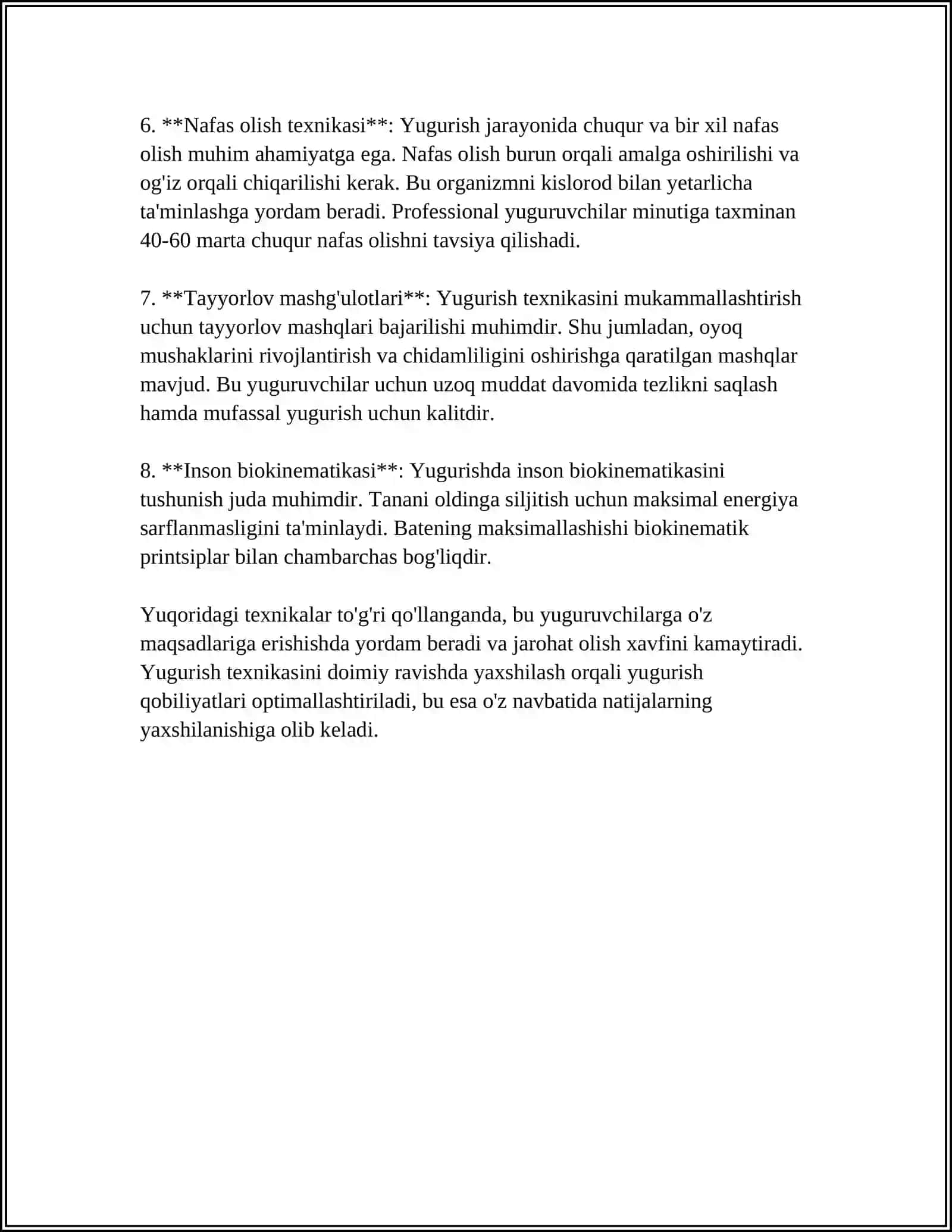 YENGIL ATLETIKA.YUGURIB KELIB BALANDLIKGA SAKRASH TEXNIKASINI O'RGATISH 4