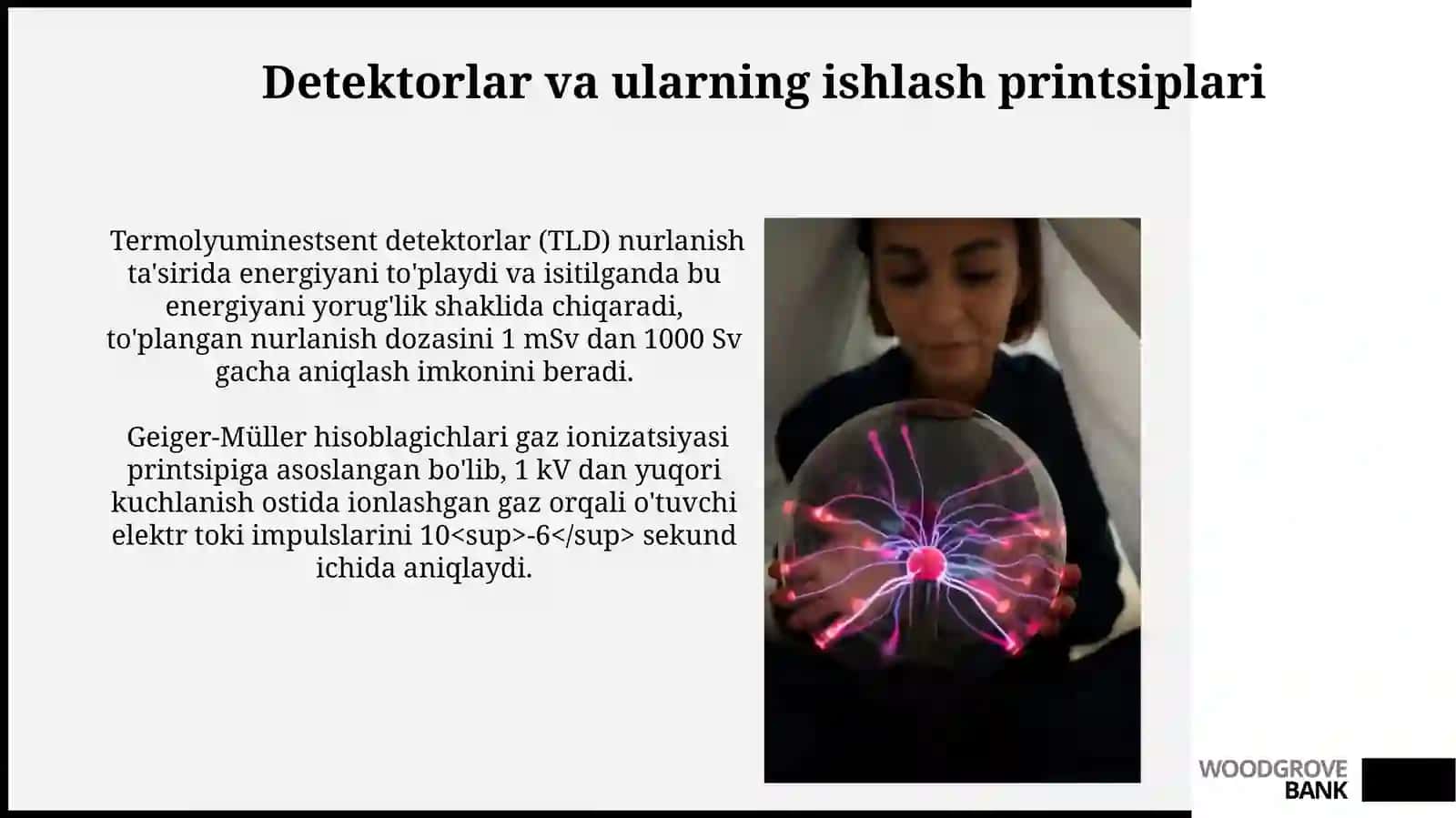Ionlantiruvchi nurlarning fizik xossalari 4