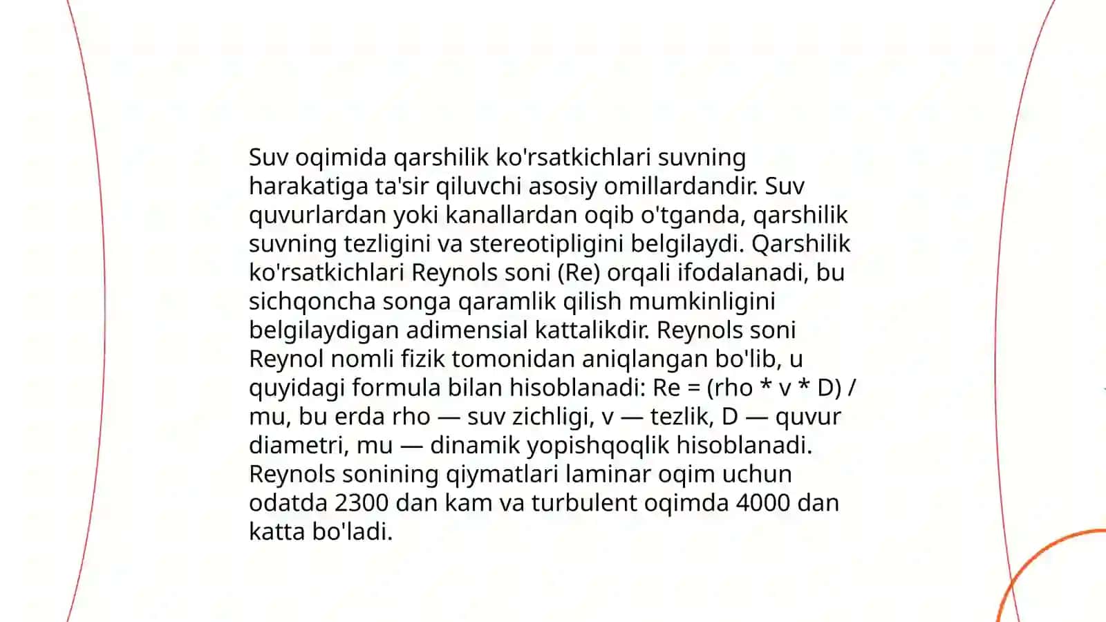 Gidravlik qarshiliklar 4