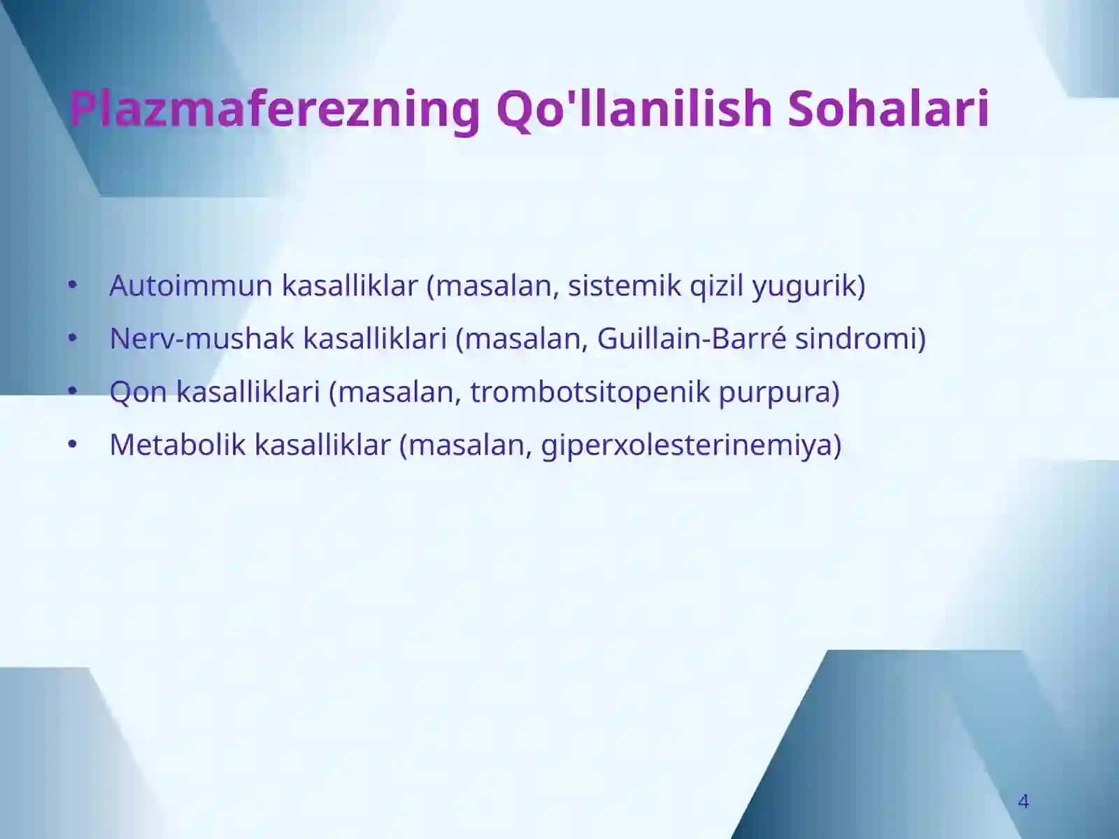 Plazmaferez: Qonni Tozalashning Zamonaviy Usuli 4