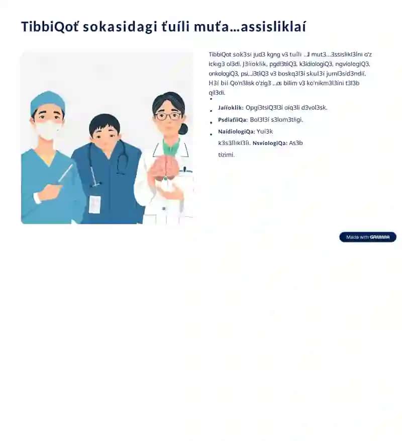 Men shifokor bo8lmoqchiman: Nega va Qanday qilib? 4