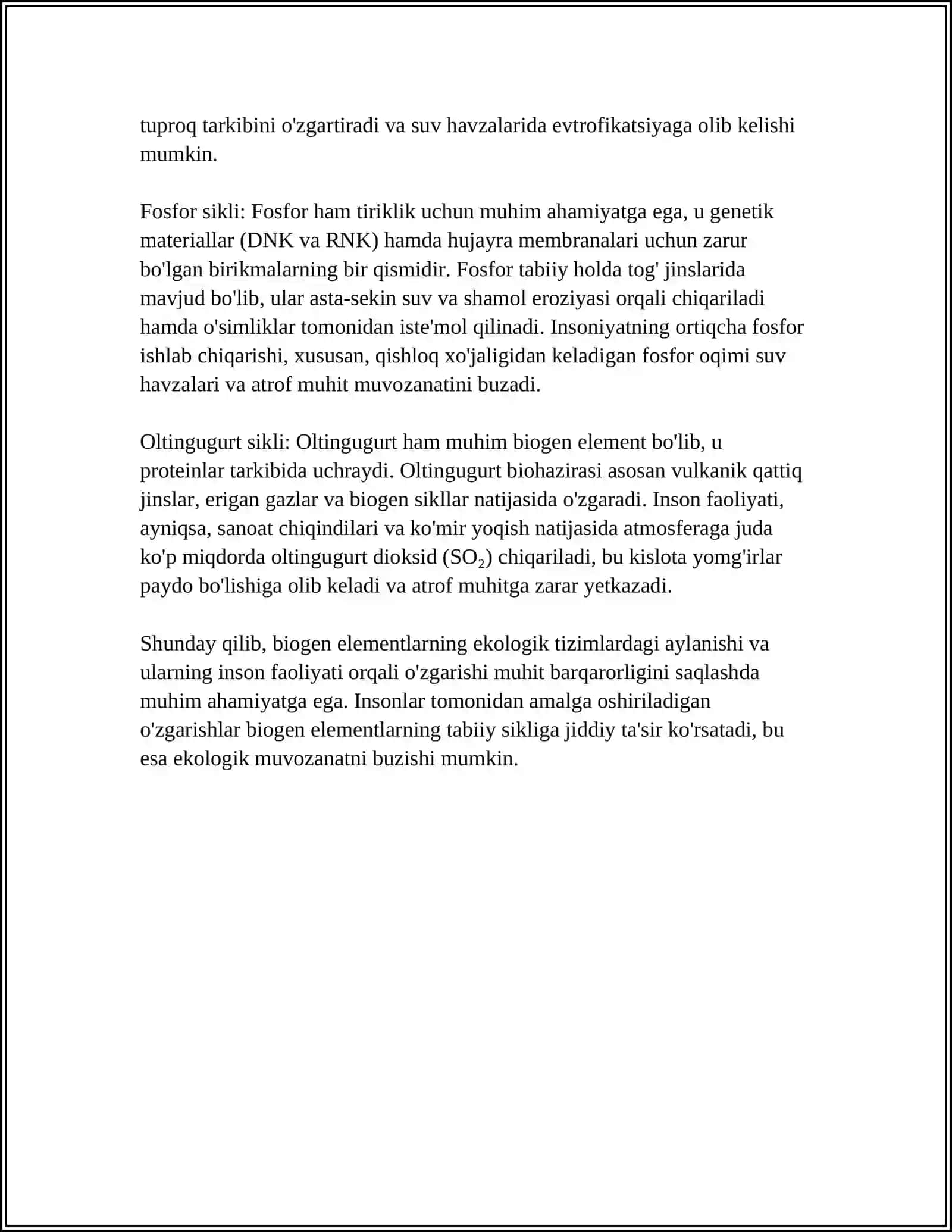 BIOGEN ELEMENTLAR KONSENTRATSIYASINI O'ZGARISHI BILAN BOG'LIQ ENDEMIK VA KASB KASALLIKLARI 4