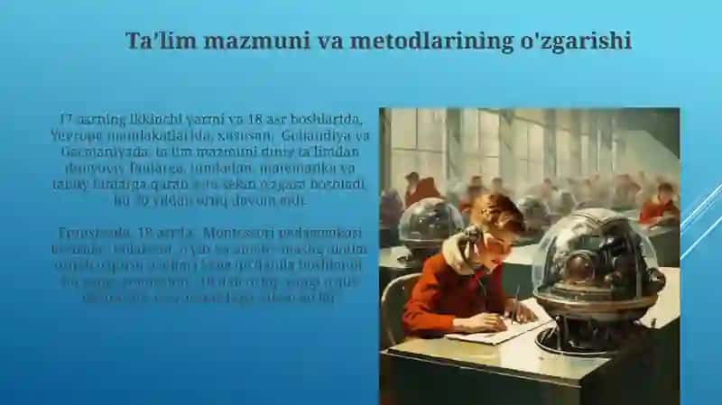 Gumanizm ta’siri va yangi ta’lim tizimlari 4