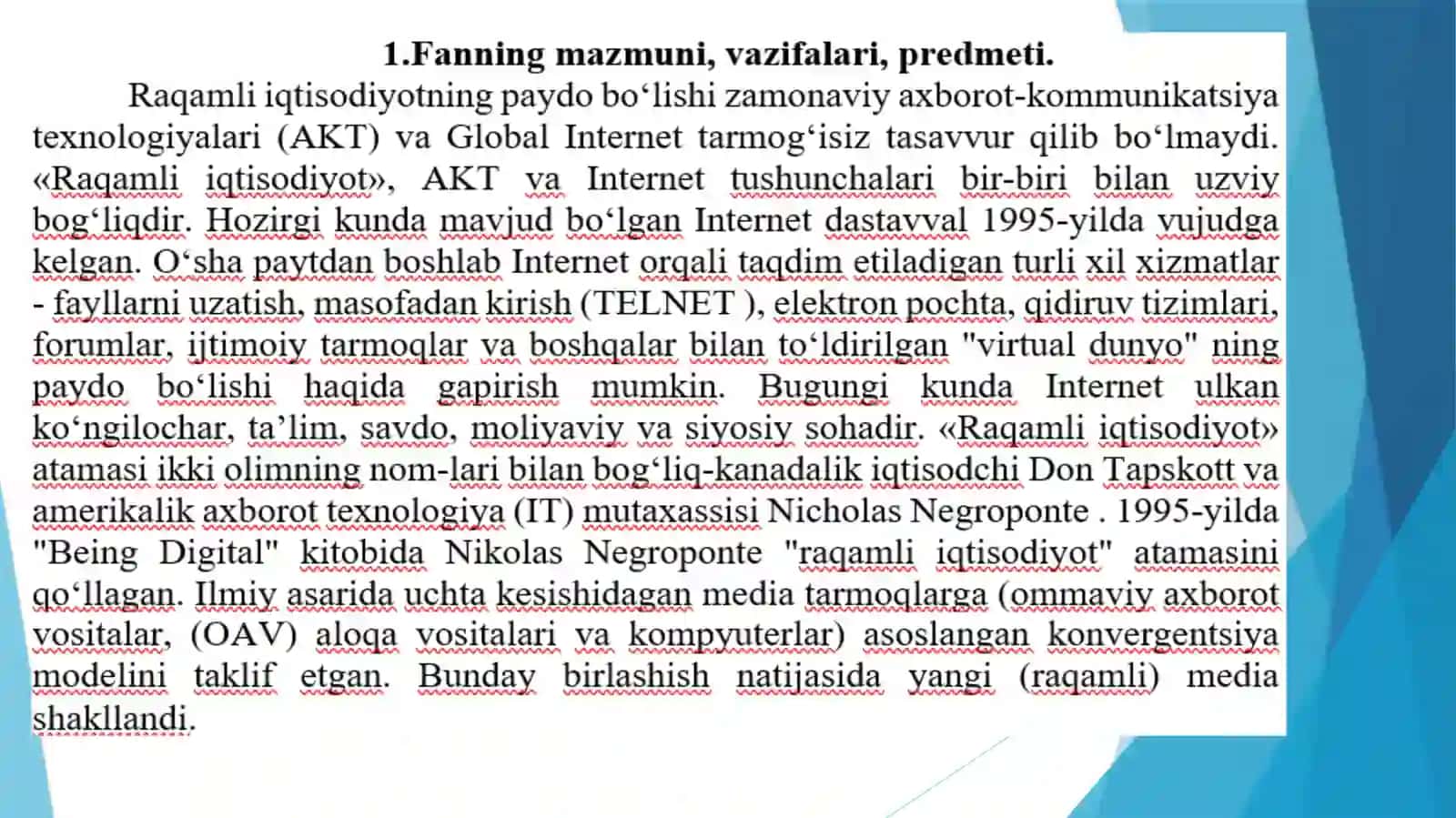 RAQAMLI IQTISODIYOT TUSHUNCHASI 4