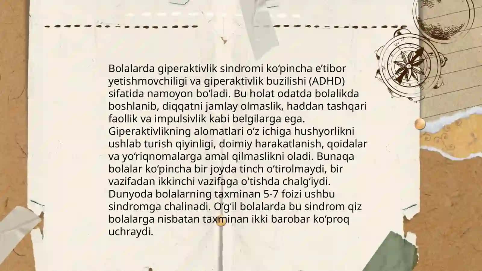 Diggat tangisligi sindromi va giperfaollik 4
